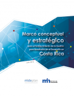 Portada Marco conceptual y estratégico para el fortalecimiento de la gestión para resultados en el desarrollo en Costa Rica