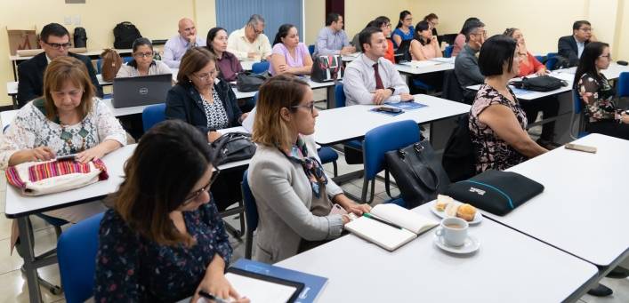 En el encuentro participaron 29 personas funcionarias de las instituciones que conforman la Plataforma
