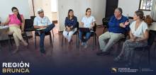 Reunión con autoridades electas en Puerto Jiménez